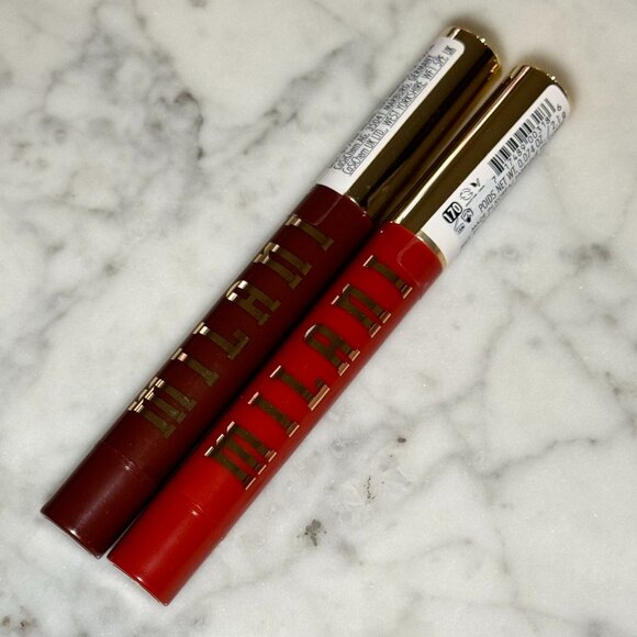 Milani Keep It Full Glossy Plumping Balm Set | 170 (spice) & 220 (truffle) | NEW - Picture 1 of 6